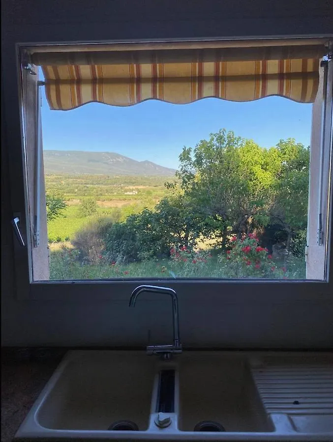 Villa Jolie Maison Avec Vue Imprenable, Piscine, Jeu De Boules, Calme Au Coeur Du Luberon Les Cordiers