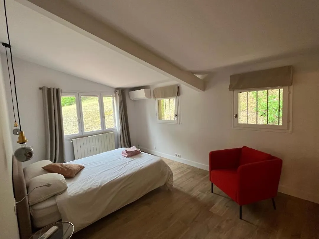 Villa Jolie Maison Avec Vue Imprenable, Piscine, Jeu De Boules, Calme Au Coeur Du Luberon Les Cordiers France