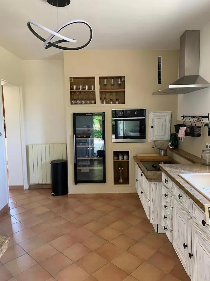 Villa Jolie Maison Avec Vue Imprenable, Piscine, Jeu De Boules, Calme Au Coeur Du Luberon Les Cordiers